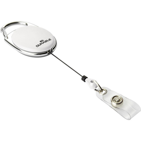 Durable 832402 Jojo för ID-hållare Vit 10 st/paket 0.8 m