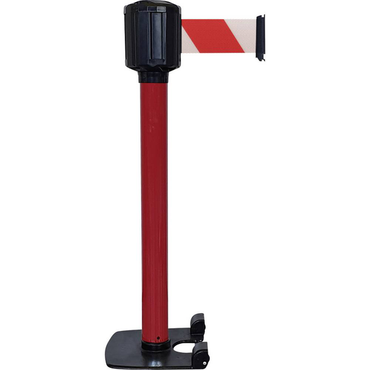 VISO RXLO1100RORB Röd stolpe-R/W Gur-vattentät kåpa (Ø x H) 80 mm x 1110 mm