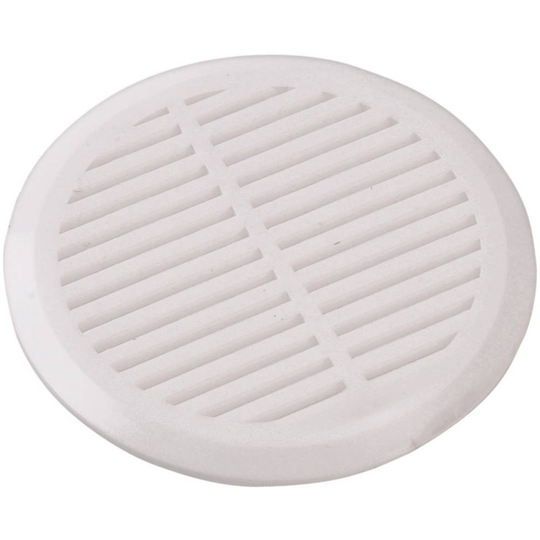 Ventilationsgaller Set 4 st Plast Håldiameter: 50 mm Wallair N35838