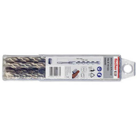 Fischer 531861 Borrhammare 6 mm Total längd 160 mm 1 st