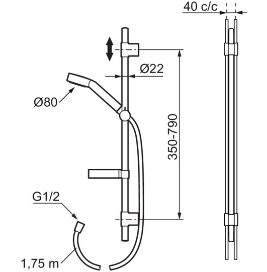 Mora Duschset MMIX S5 Vaska