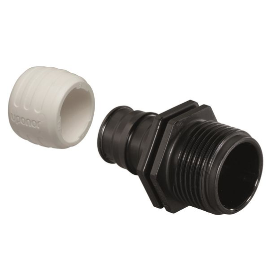 Uponor 1880240 Koppling rak, utvändig gänga 25 x 25 mm