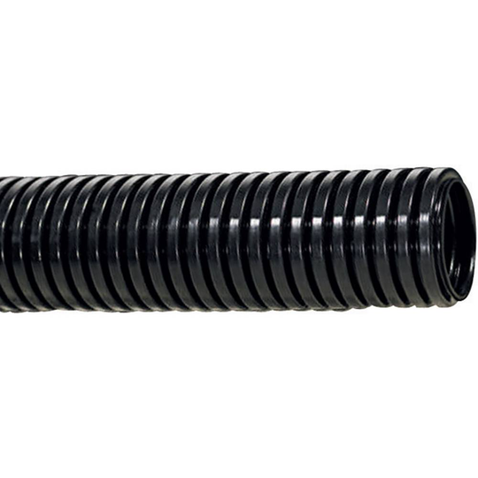 HellermannTyton 166-11200 HG-LW10 Korrugerat rör (value.1363853) Svart 6.50 mm Metervara