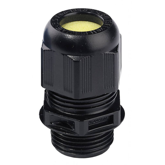 Wiska 10103364 ESKE/1-e M16 Kabelförskruvning ATEX M16 Svart (RAL 9005) 1 st