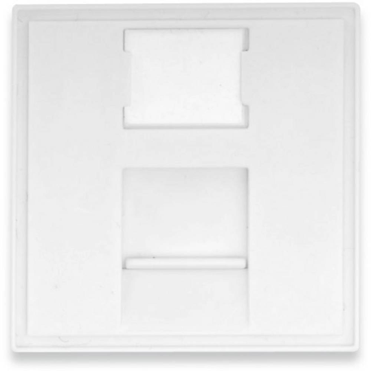 Ramplatta 1-fasig Digitus DN-93802-3-SH Vit