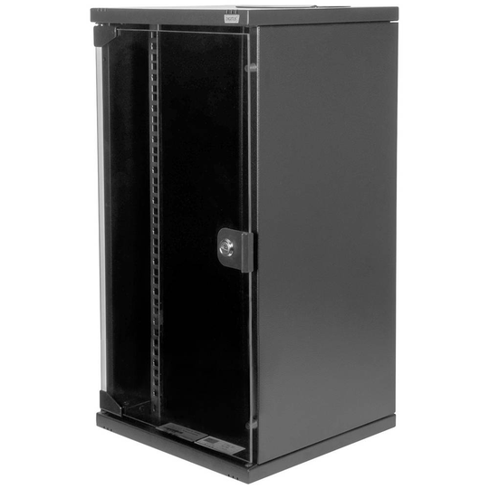 10 väggskåp Digitus DN-10-12U-B 12 U Svart (RAL 9005)