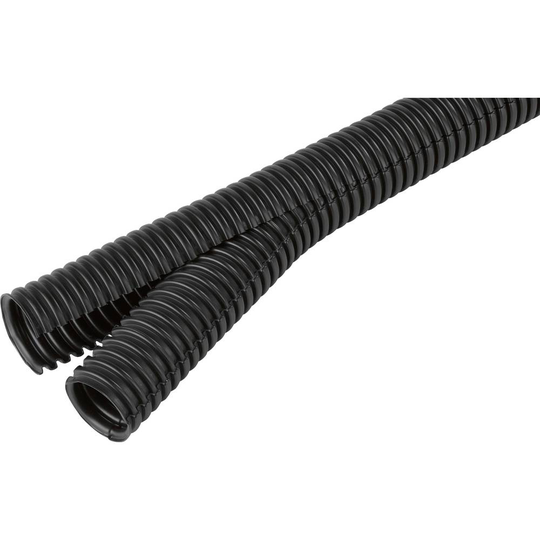 Fränkische Rohrwerke 38402900 Co-flex PP-UV 29 sw Korrugerat rör (value.1363853) Svart 27.3 mm 25 m