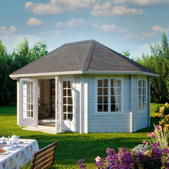 Lusthus Hanna 8–21 m² Takpapp, 21 m²