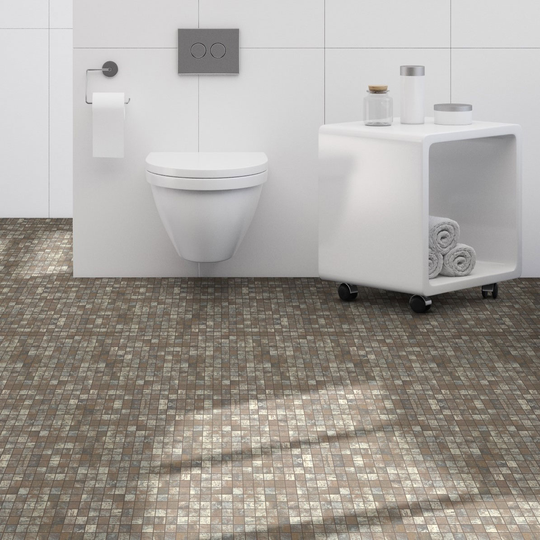 Klinkermosaik Arredo Iron Rust Square 3x3 cm