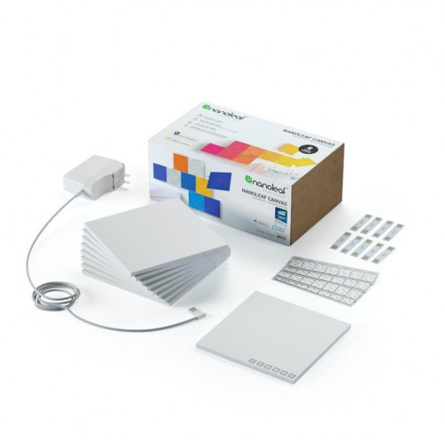 Nanoleaf - Canvas Startkit - 9 Paneler