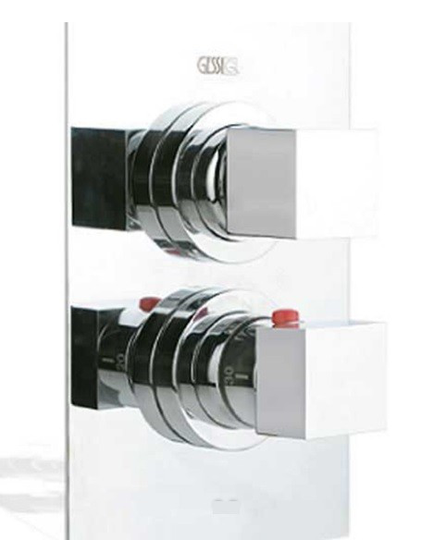 Termostatblandare Eico 3593 Rettangolo Doccia 20133-31 Krom
