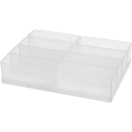 raaco A 9-2 Sortimentlåda-insats (L x B x H) 220 x 160 x 47 mm Antal fack: 8