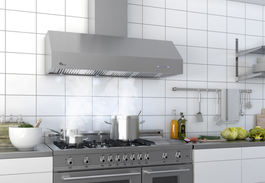 Thermex Vägghängd Köksfläkt Semi Industri 90 cm Med Motor