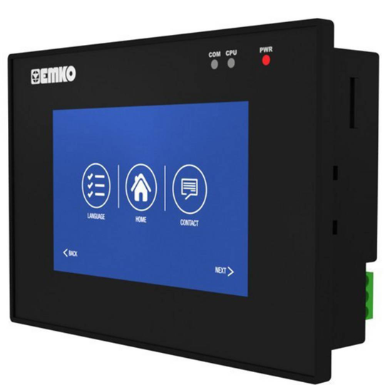 Emko proop.black-4.eco Proop Black Eco PLC-display