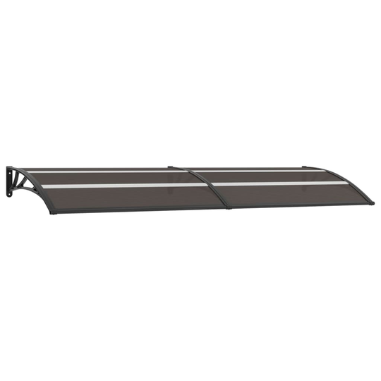 vidaXL Entrétak svart 300x80 cm PC