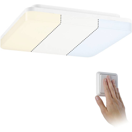 LED-panel 15.5 W N/A Paulmann Cela 79839 Matt vit