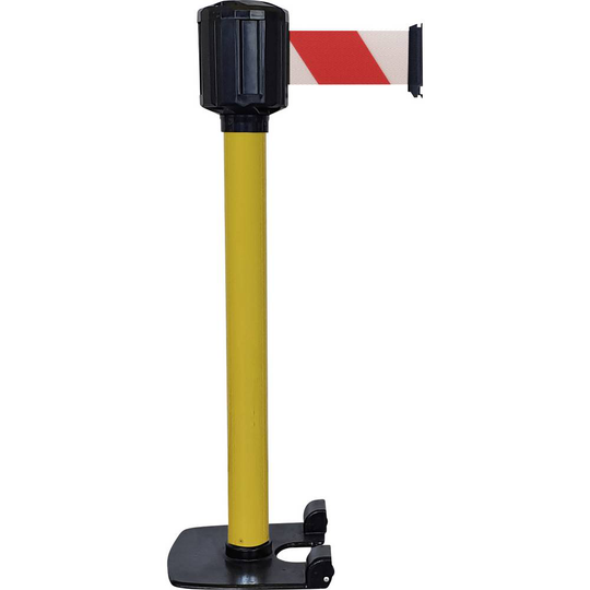 VISO RXLO1100JARB Gul stolpe- röd/vit remvax-tätning (Ø x H) 80 mm x 1110 mm