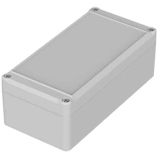 Bopla 63220200 EUROMAS ET 220F Universalhölje 160 x 80 x 57 ABS Ljusgrå 1 st