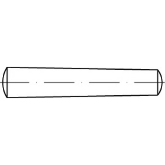 TOOLCRAFT TO-5393598 Konformat stift 1.5 mm Stål 200 st