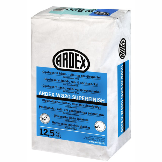 VÄGGSPACKEL ARDEX W820 12,5KG | Beijerbygg Byggmaterial