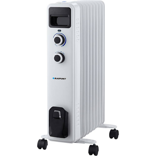 Blaupunkt HOR401 Oljeradiator Blaupunkt 18 m² 2000 W Vit, Svart