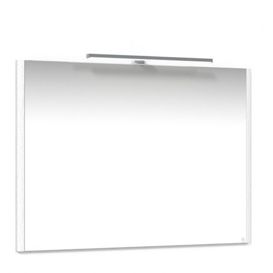 Macro Herat Spegel 1000 - 100 cm Vit Spegel Belysningsram LED
