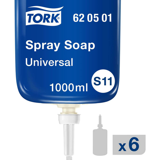 Spraytvål 1 l TORK 620501 6 st