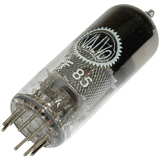 EF 85 = 6 BY 7 Elektronrör Pentod 250 V 10 mA Antal poler: 9 Lampsockel: Noval Innehåll 1 st