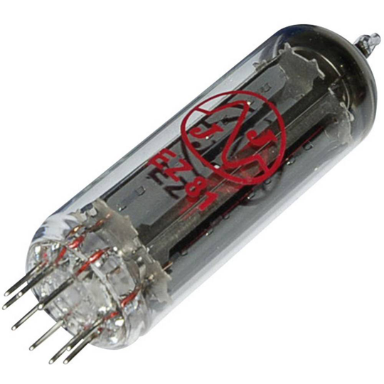 EZ 81 = 6 CA 4 Elektronrör Dual likriktare 250 V 160 mA Antal poler: 9 Sockel: Noval Innehåll 1 st