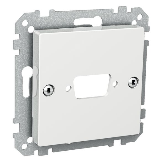 Schneider Electric WDE002443 Centrumplatta 70 x 9 x 70 mm, 1 koppling