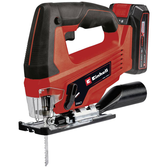 Einhell TC-JS 18 Li (1x2,5 Ah) Sticksåg Batteridriven inkl. väska, inkl. laddare, inkl. 1x batteri 18 V 2.5 Ah