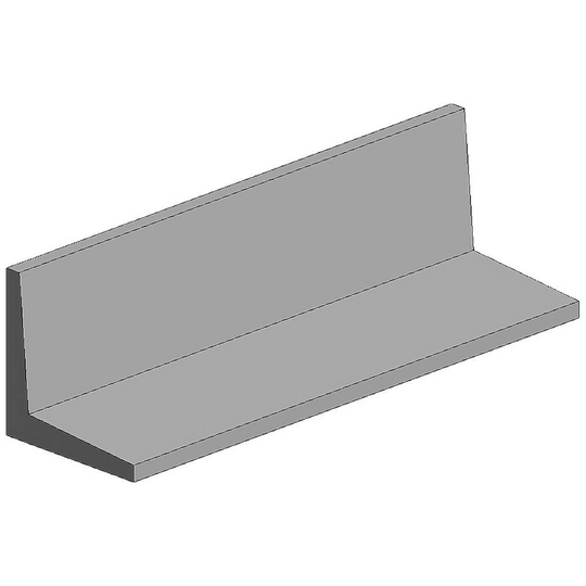 Polystyren L-Profil (L x B x H) 350 x 4 x 4 mm 3 st