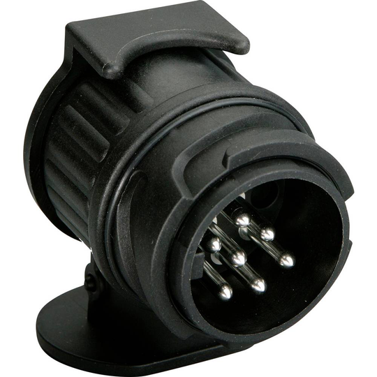 IWH 010210 Släpvagn adapter [Sockel 13-polig - Stiftkontakt 7-polig] Plast