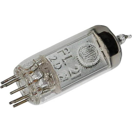 PL 21 = 2 D 21 Elektronrör Tyratron 650 V 500 mA Antal poler: 7 Lampsockel: B7G Innehåll 1 st