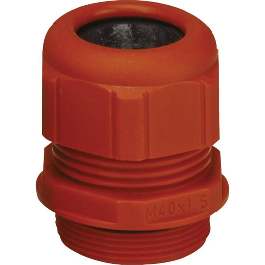 Spelsberg 22762001 KVR M20-MGM/or Kabelförskruvning stötsäker, med böjskydd, med dragavlastning, med låsmutter M20 Plast Orange 1 st