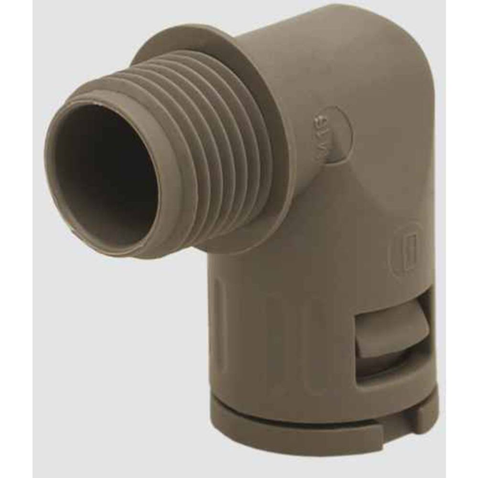 Helukabel 904848 HELUquick 90° M Slangskruvlåsning Svart M50 90° 1 st