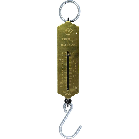 C.K T6202 050 Fjädervåg Vägningsområde 23 kg