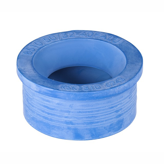 GUMMINIPPEL 50/32-40MM BLÅ | Beijerbygg Byggmaterial