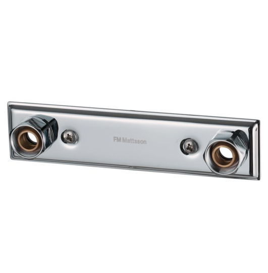 Blandarfäste 160 c/c, dold rördragning, kopparrör