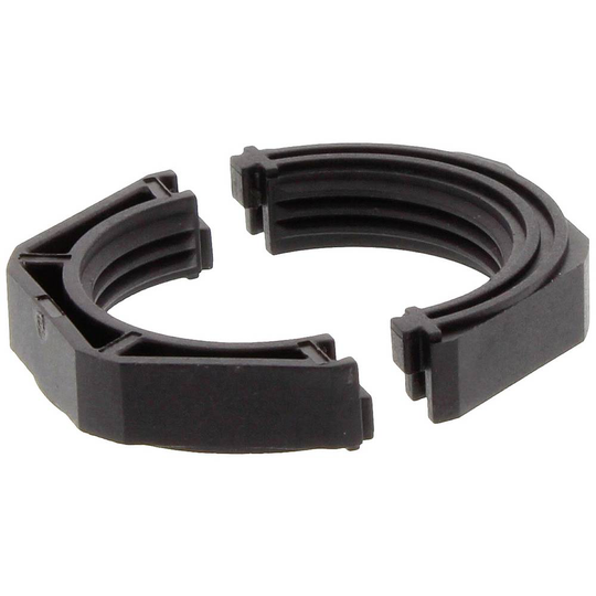 Låsmutter 28617.4 M25 Polyamid 6.6 Svart CONTA-CLIP KDS-GM 25 BK 10 st