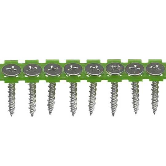 ESSVE GU Kombi Gipsskruv Ø3,5 mm, bandad, trä/stål, CorrSeal 30 mm, 1000-pack