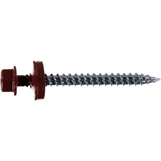 ESSVE 64412 Farmarskruv 4,8 x 50 mm, vass spets, 200-pack Roströd (RR29)
