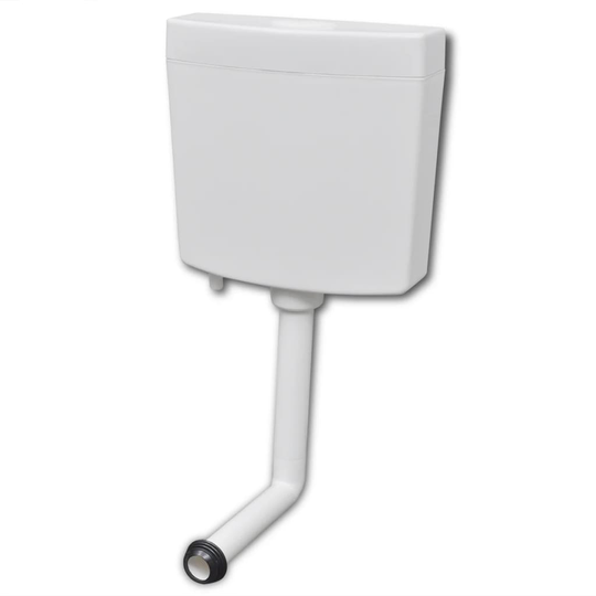 vidaXL Cistern till toalett 3/6 L vit