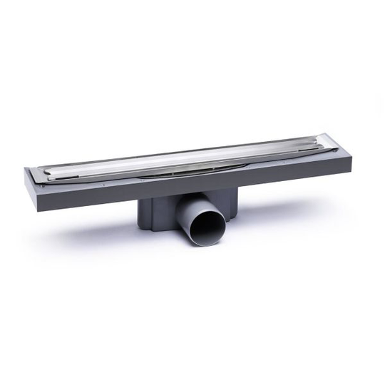 Purus PRO Line Premium 700 Golvbrunn med ram, sidoutlopp