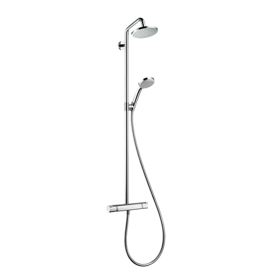 Takduschset Hansgrohe Croma 160 Comfort Showerpipe 160 cc