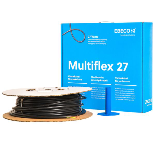 Ebeco MultiFlex 27 Värmekabel 27 W/m 37 m, 1000W