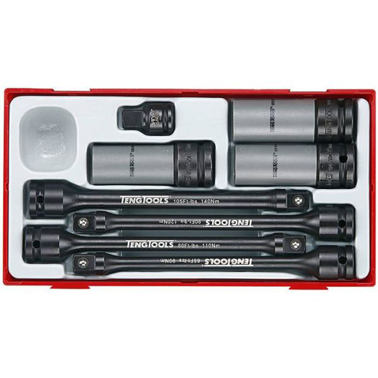 Teng Tools 172470403 Torsionstavsats 8 delar