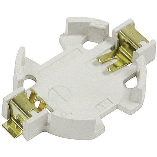 Knappscellshållare 1x CR 2032 Horisontell, Utanpåliggande montering SMD (L x B x H) 31.7 x 20 x 5.3 mm MPD BU2032SM-JJ-GTR