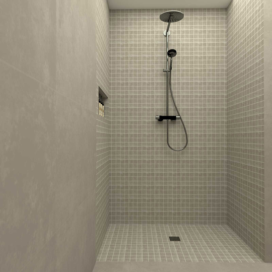 Mosaik Ceramiche Keope Ikon Silver 5x5 cm Matt