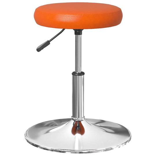 vidaXL Massagepall orange konstläder
